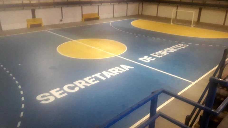Camacã: Ginásio de Esportes Recebe pequenas Obras de Manutenção